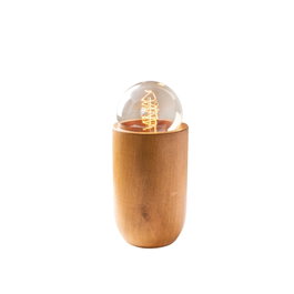 Opviq Kavuk - NT - 133 Lámpara de sobremesa de madera